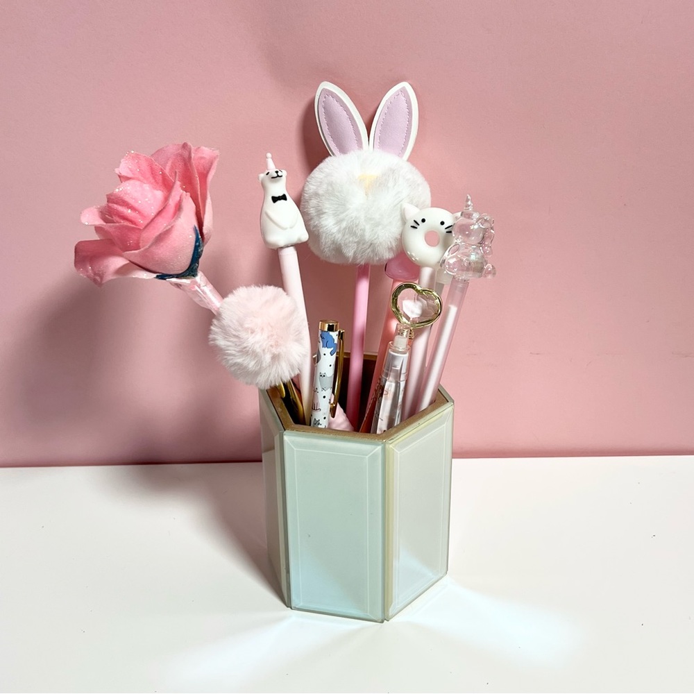 Y2K 2000s mcbling pink pastel pen bundle lot